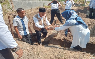 Peletakkan Batu Pertama Renovasi Pembangunan Masjid Pendidikan Ulil Al-Bab SMAN 10 Bogor